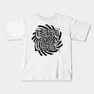 Twist and Crawl - Black print Kids T-Shirt